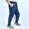 ★★★ MS Fashion BD-Men's Premium Quality Micro Stretch Trouser - Navy blue ★★★