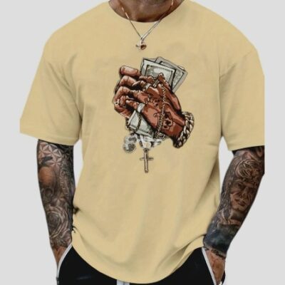 Premium Drop Shoulder D25 - Beige (Biscuit)