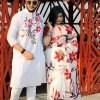 হ্যান্ড পেইন্টেড কাপল ড্রেস সেট - CD-13