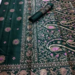 Japani Silk Saree - S9 (সবুজ)